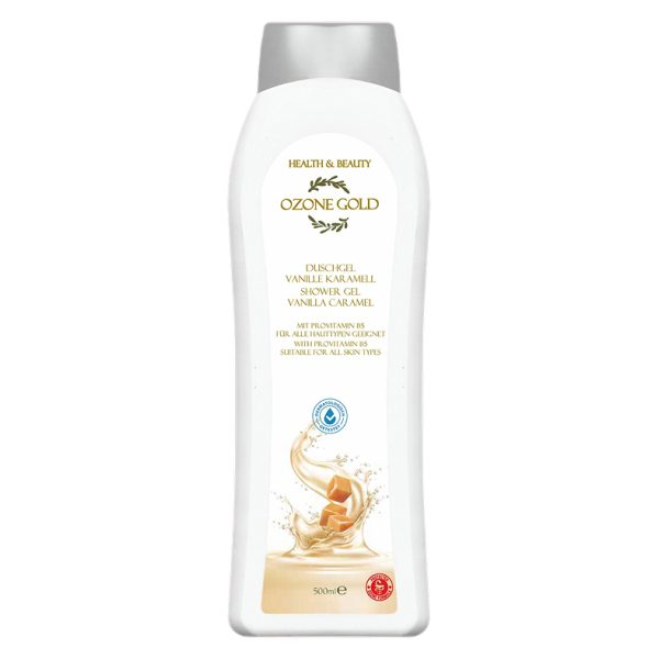 OZONE GOLD Гел за туширање со ванила и карамела, 500 ml